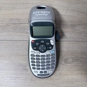 DYMO LetraTag LT-100H Handheld Label Maker Silver Office Home Business - Tested